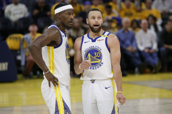 Stephen Curry, Jimmy Butler lead Warriors past Grizzlies for No. 7 playoff seed Stephen Curry, Jimmy Butler lead Warriors past Grizzlies for No. 7 playoff seed