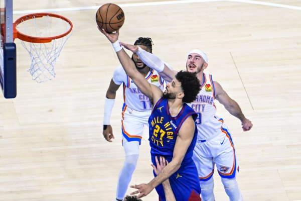 Jamal Murray overcomes illness, helps Nuggets stave off elimination vs. Thunder