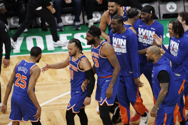 Knicks complete 20-point rally vs. historically cold Celtics in Game 1 Knicks complete 20-point rally vs. historically cold Celtics in Game 1