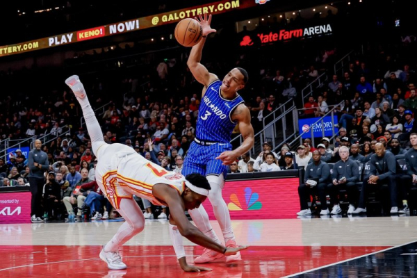 Magic's Bane ejected for spiking ball off head of Hawks' Okongwu Magic's Bane ejected for spiking ball off head of Hawks' Okongwu