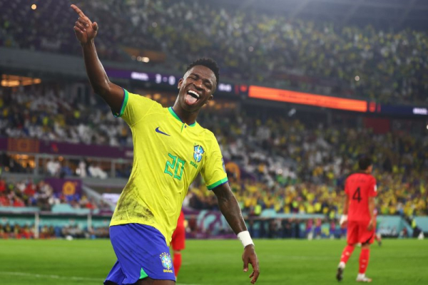 Brazil's Vinicius Jr., Virginia Fonseca split before World Cup
