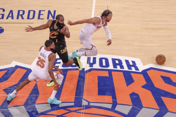 Knicks exploit James Harden for record G1 comeback vs. Cavaliers